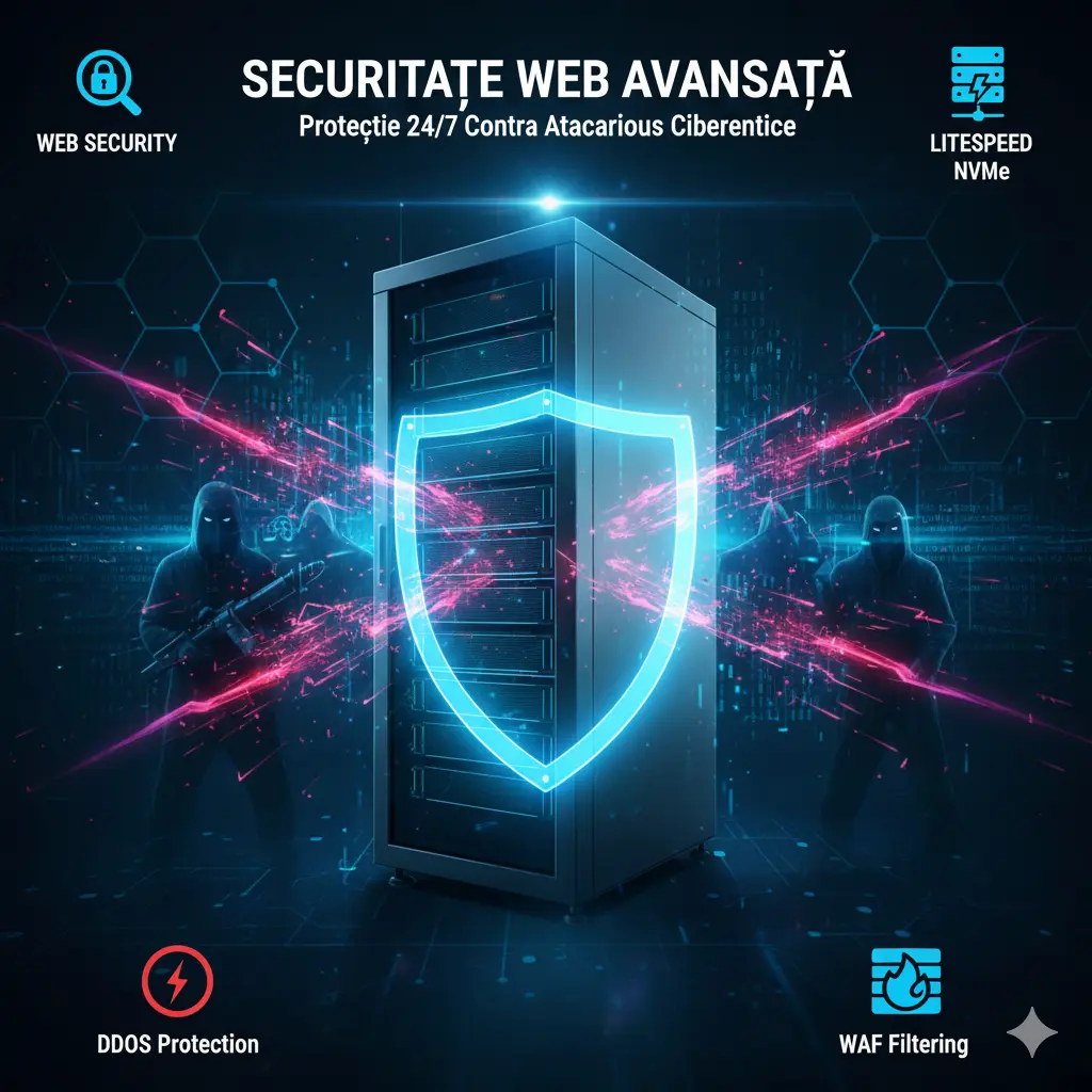 Nu Mai Ești La Mâna Sorții: Cum Te Protejează un Hosting Modern de Atacurile DDoS și Hackeri